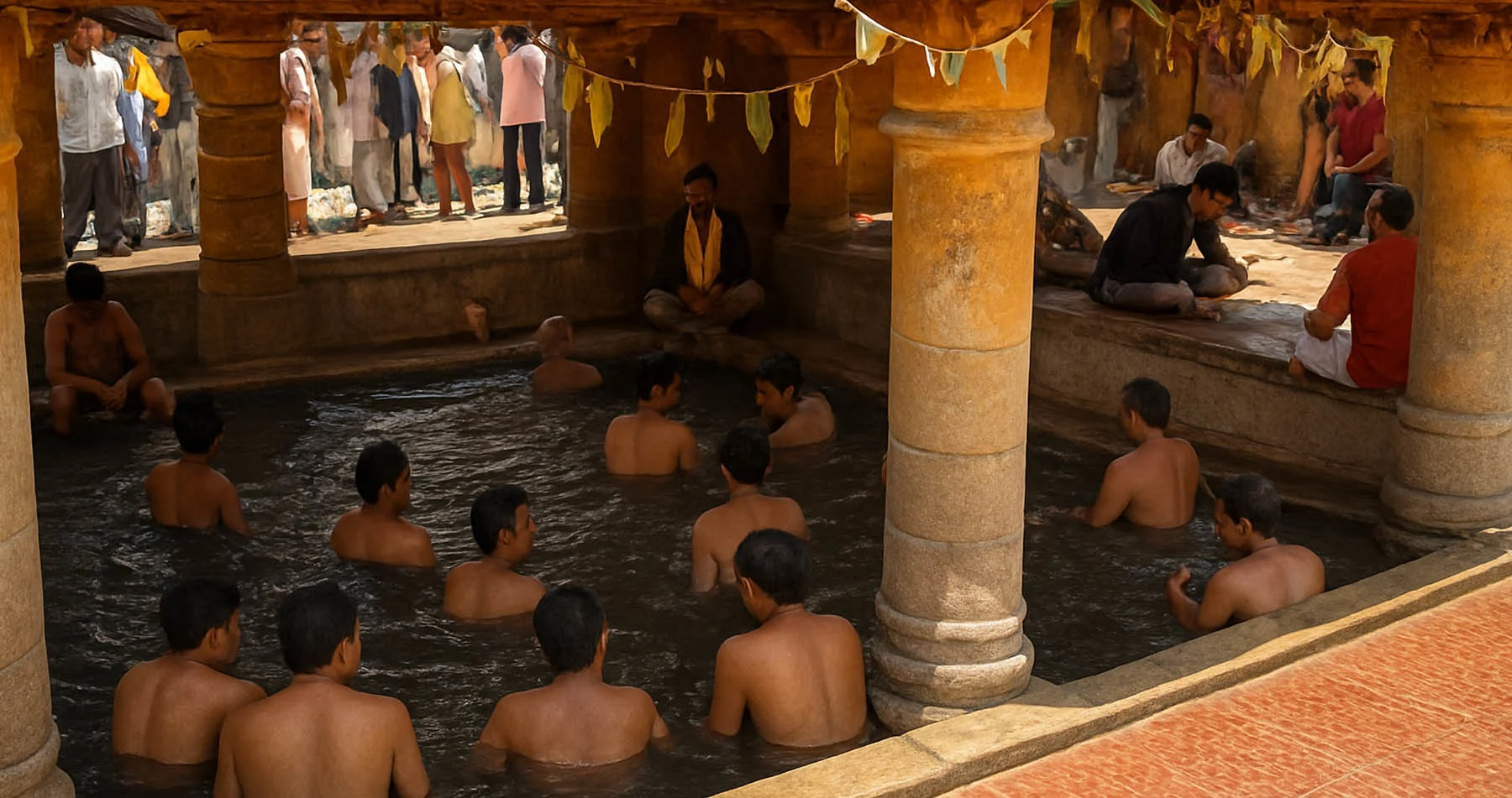 Tapt Kund at Badrinath
