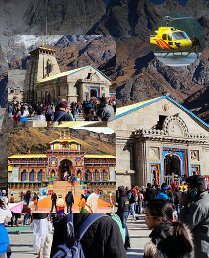 Do Dham Yatra (Kedarnath & Badrinath) by Helicopter